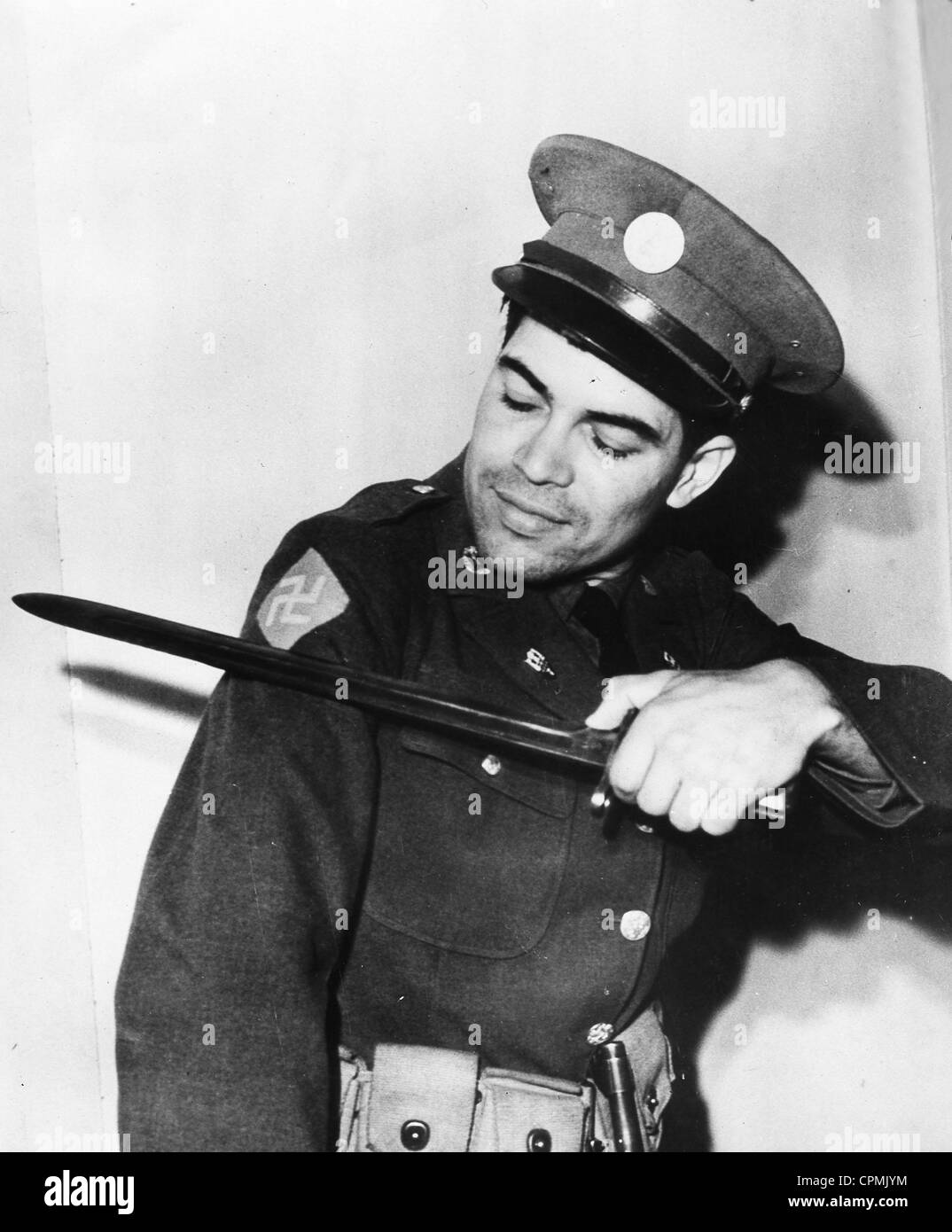 A member of the American National Guard, 1939 Stock Photo