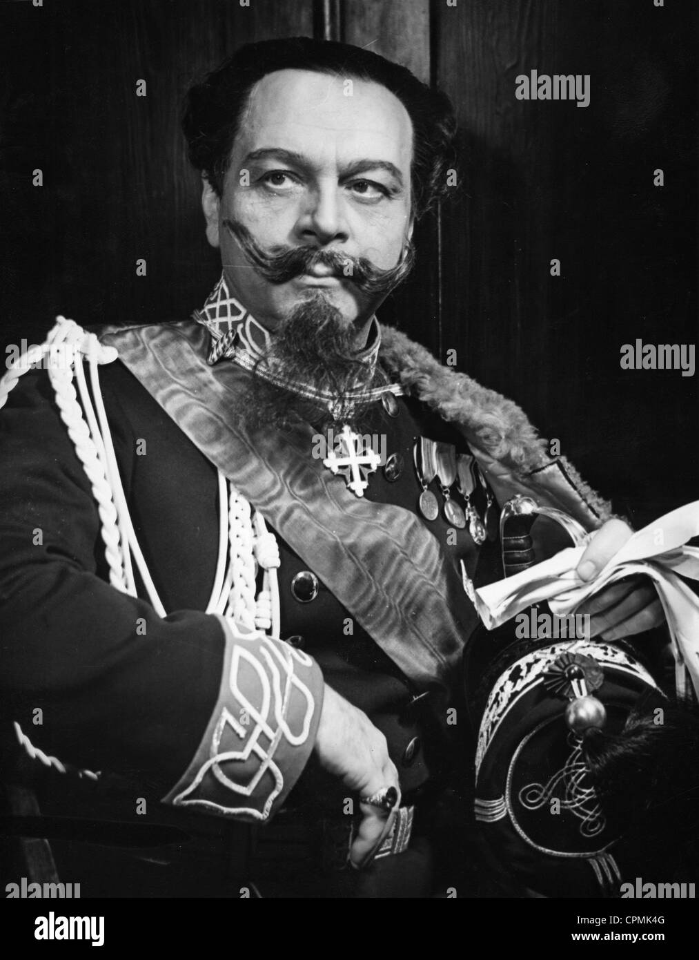 Paul Hartmann in the play 'Cavour', 1940 Stock Photo