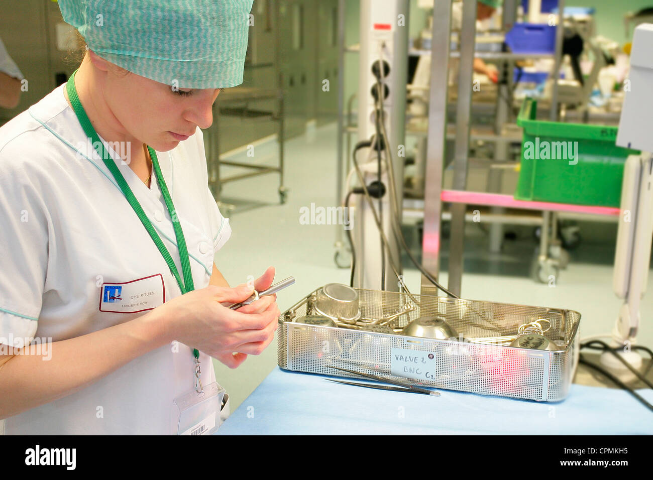 Cleaning surgical instruments sterilization hospital hires stock