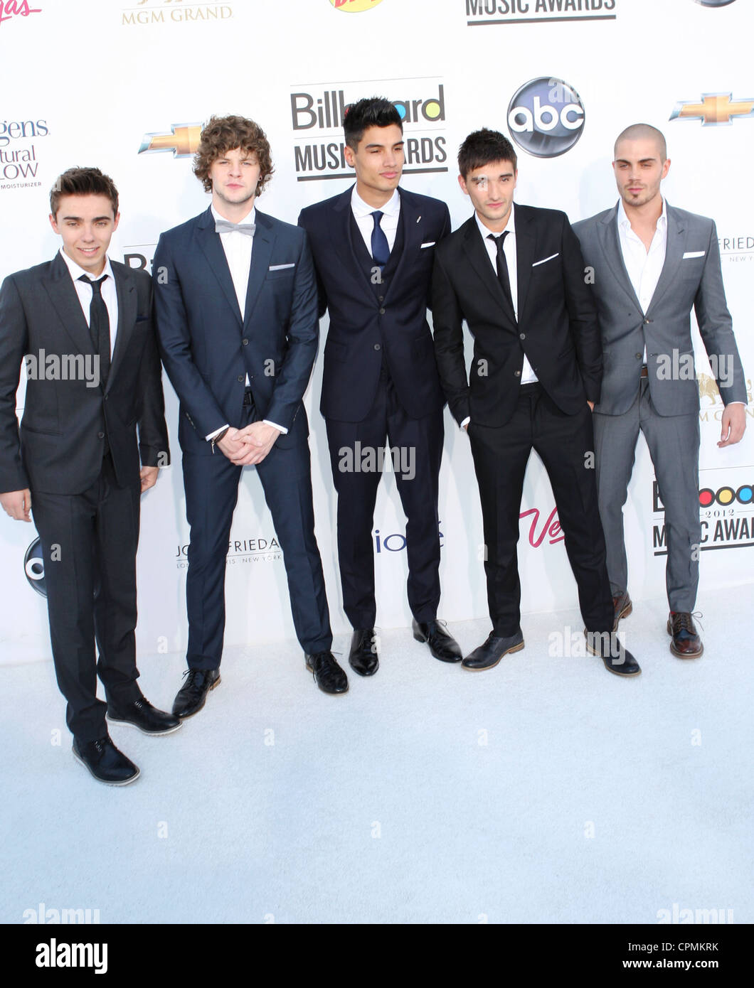THE WANTED AngloIrish pop group in May 2012. Photo Jeffrey Mayer Stock