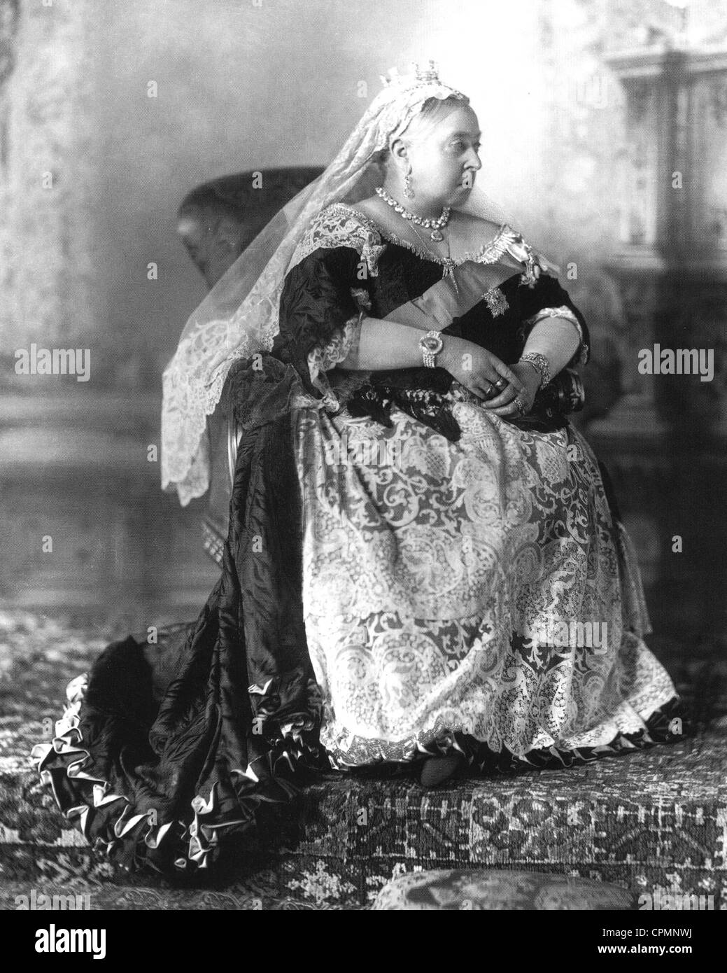 QUEEN VICTORIA  (1819-1901) British monarch in 1882 Stock Photo