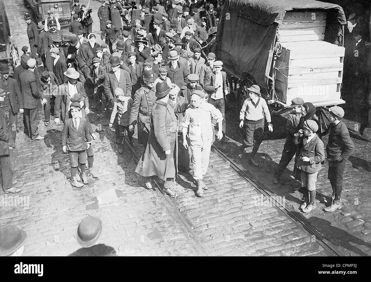 General strike in Philadelphia, 1910 Stock Photo