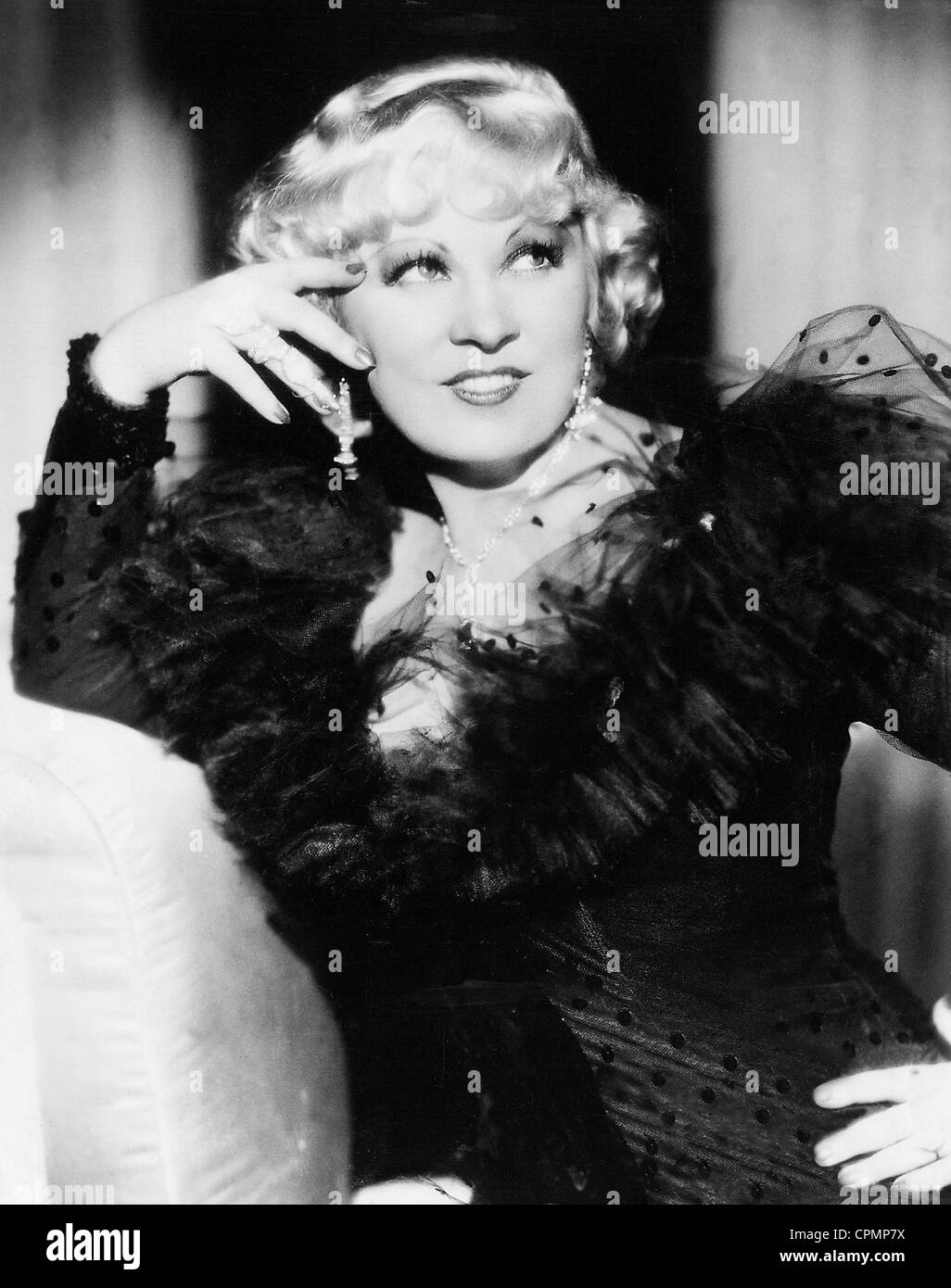 Mae West, 1933 Stock Photo