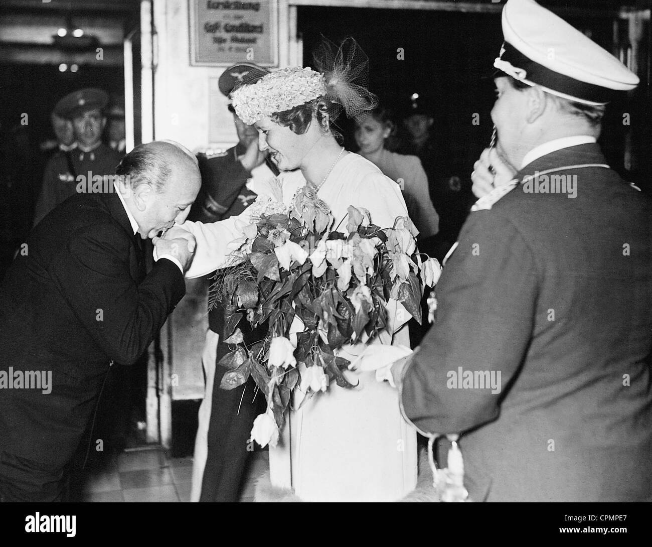 Karl Ritter, Emmy Goring, Hermann Goring, 1939 Stock Photo