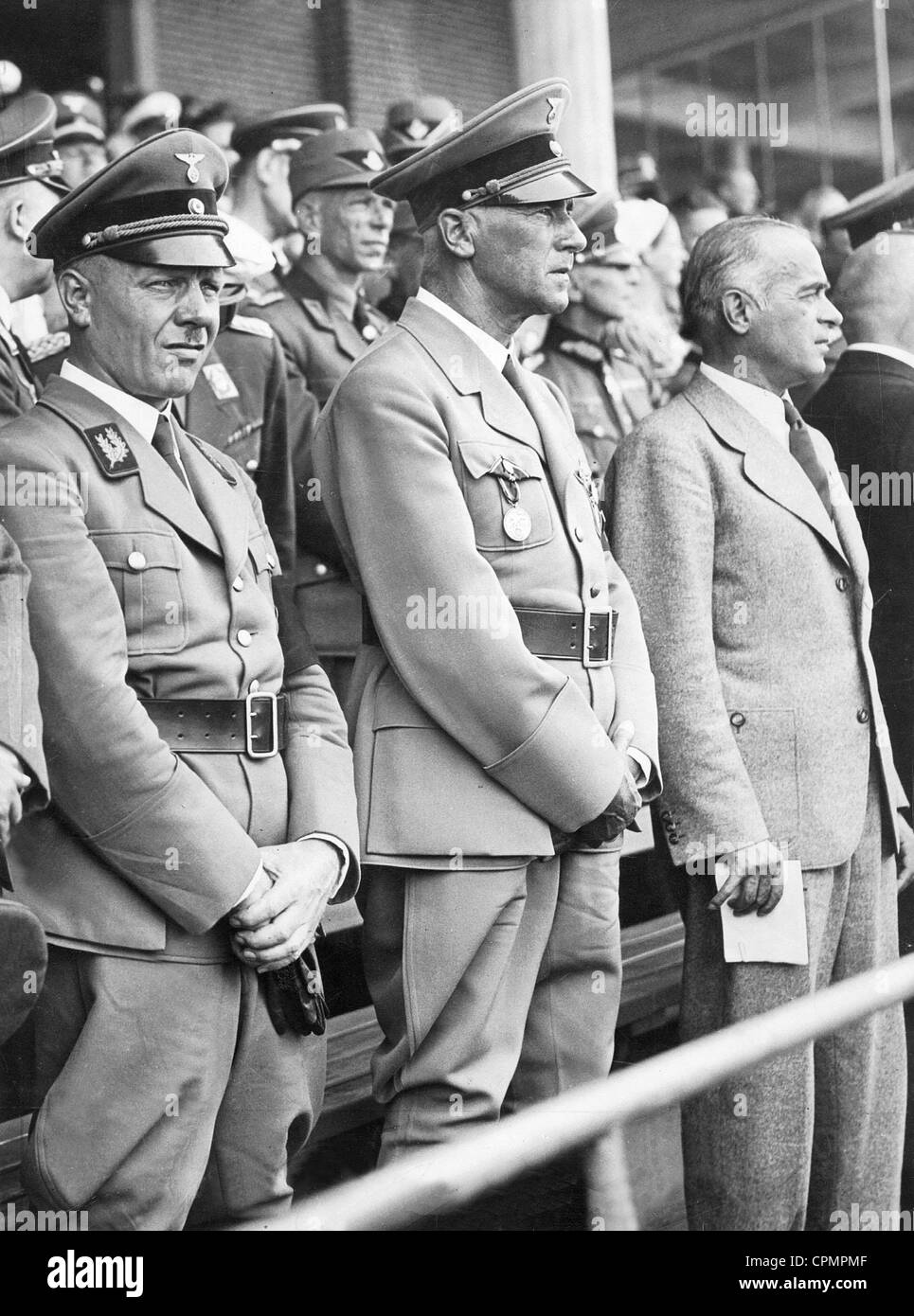 Josef Wagner, Wilhelm Frick and Hans von Tschammer und Osten, 1938 Stock Photo