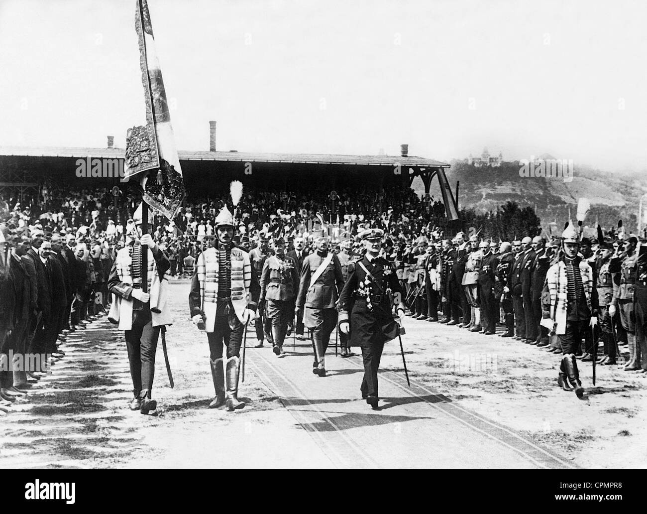 Miklos Horthy at a solemn occasion Stock Photo Alamy