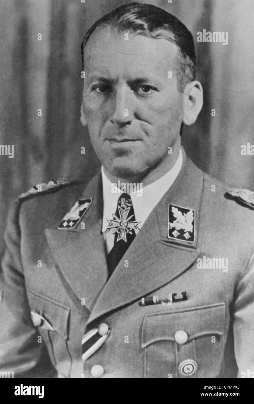 SS Senior Group Leader Ernst Kaltenbrunner Stock Photo