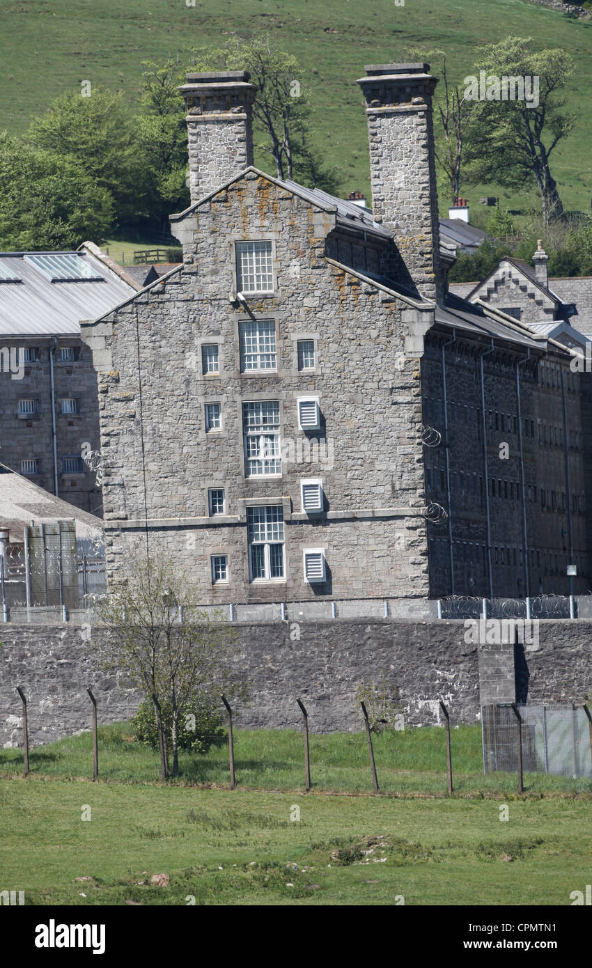 HMP Dartmoor. Category C men's prison in Princetown high on Dartmoor in