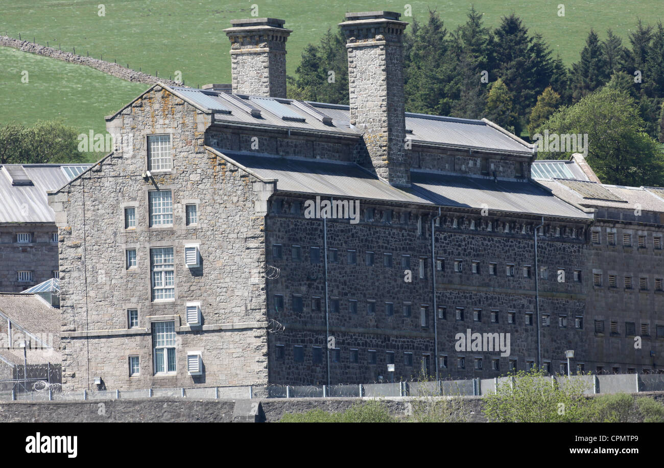 HMP Dartmoor. Category C men's prison in Princetown high on Dartmoor in