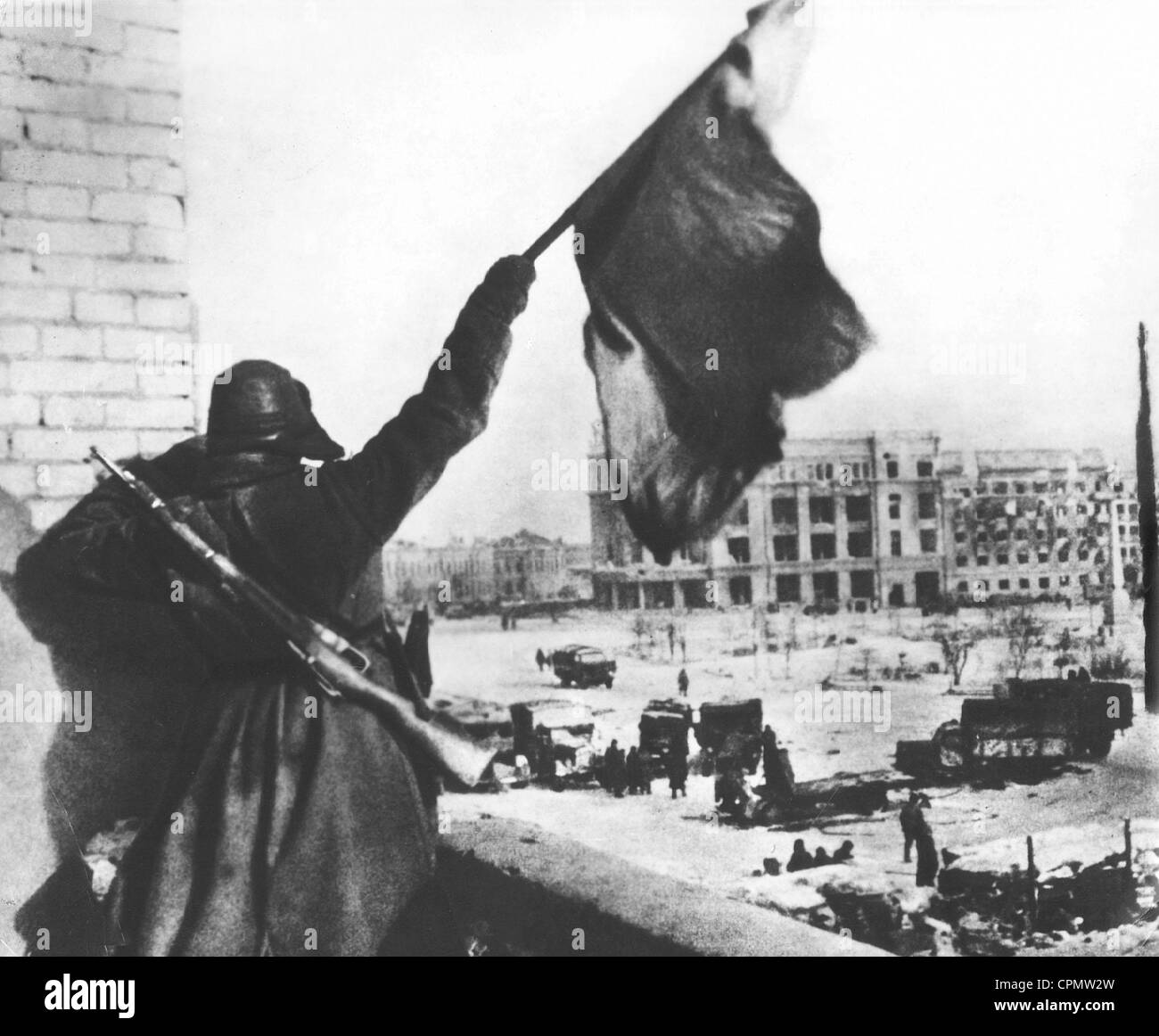 Capitulation of the 6th Army in Stalingrad, 1943 Stock Photo