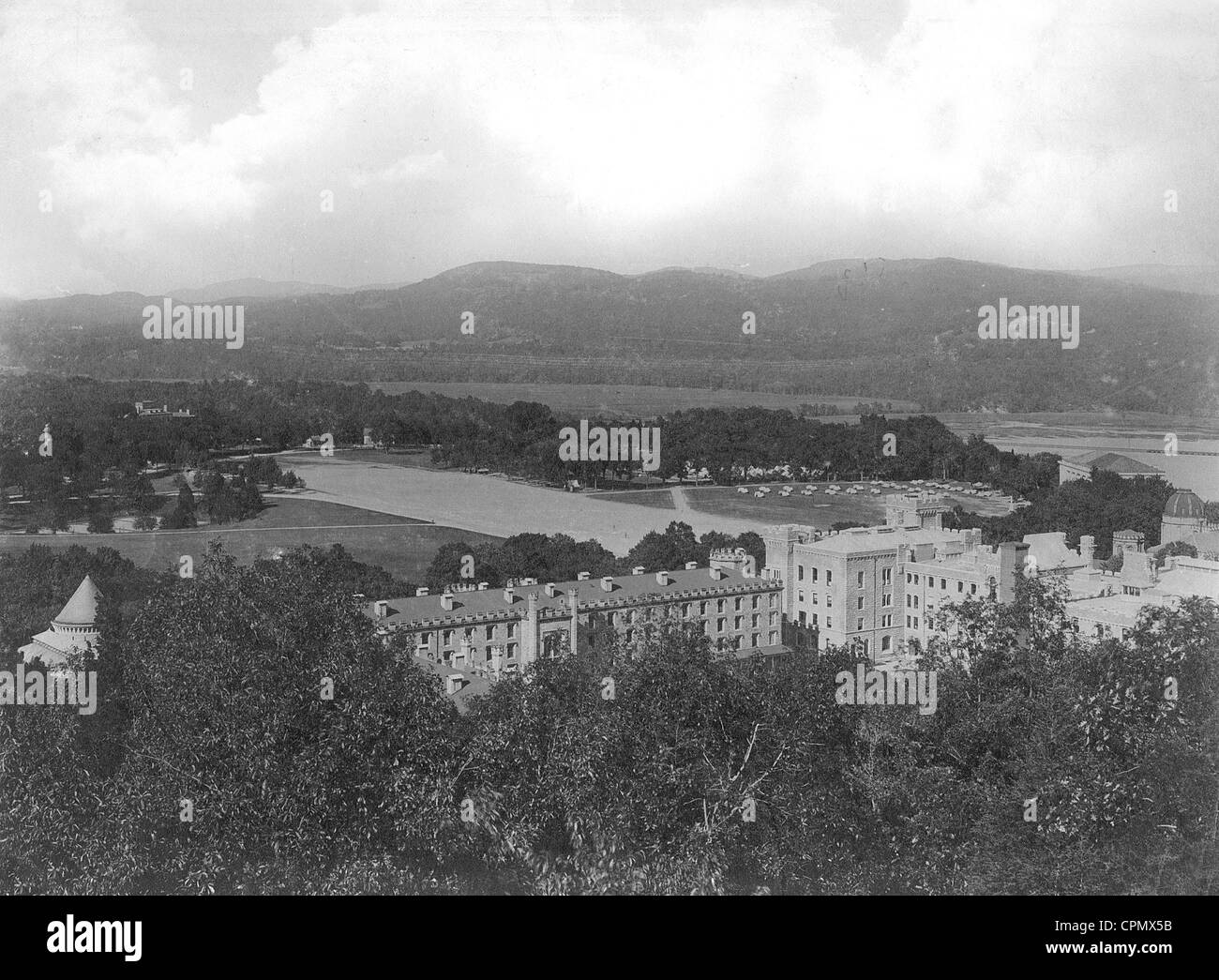 West Point military academy in the USA, 1902 Stock Photo