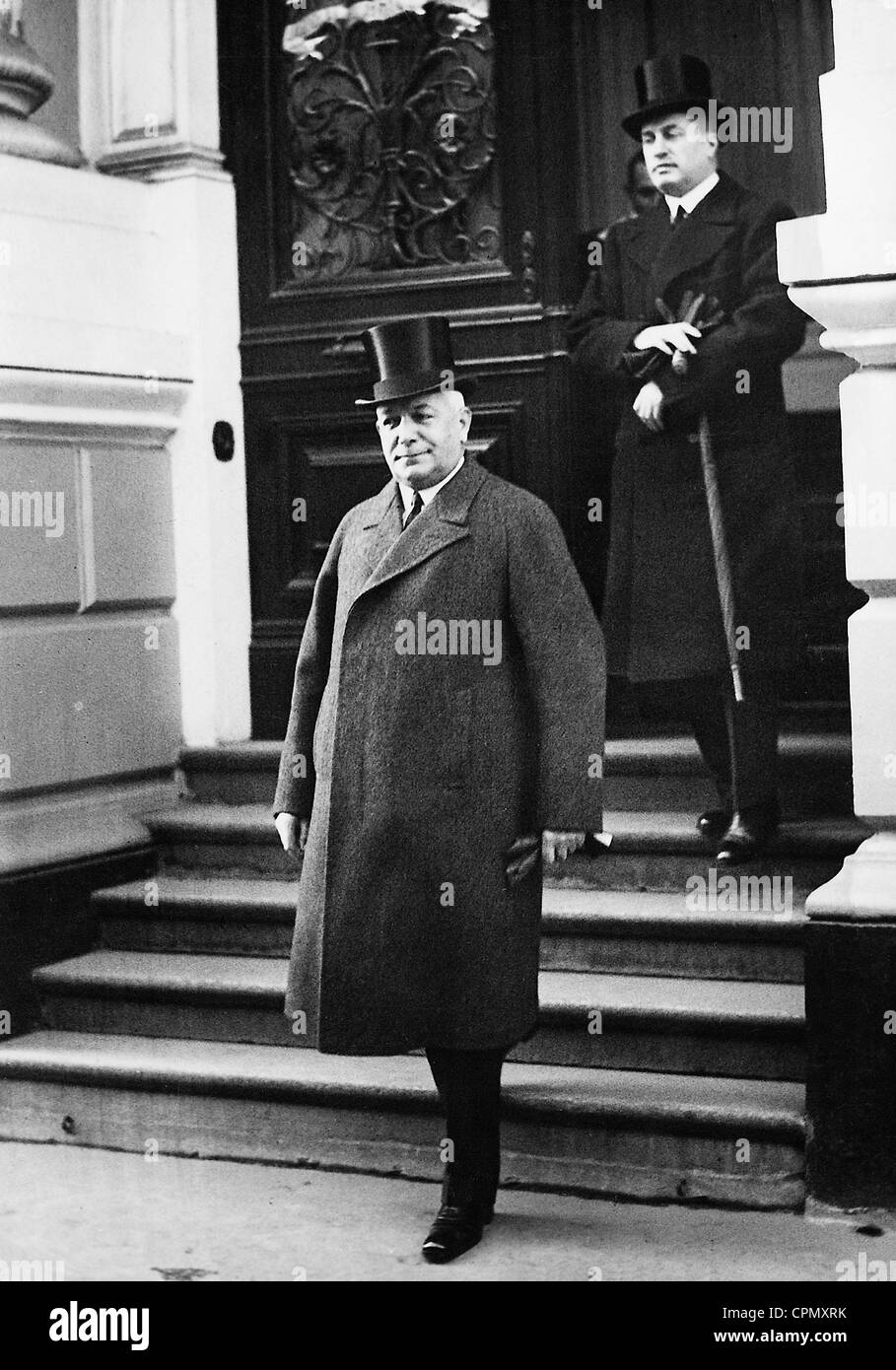 Konstantin von Neurath in front of the British Embassy, 1936 Stock Photo