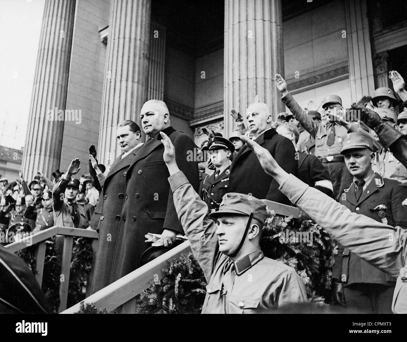 Hermann Goering and Konstantin von Neurath at the 'Day of Potsdam', 1933 Stock Photo