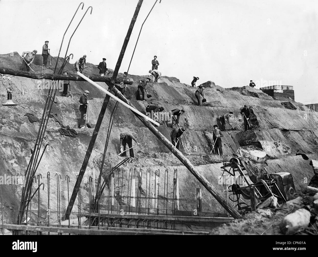 Under stands Black and White Stock Photos Images Alamy