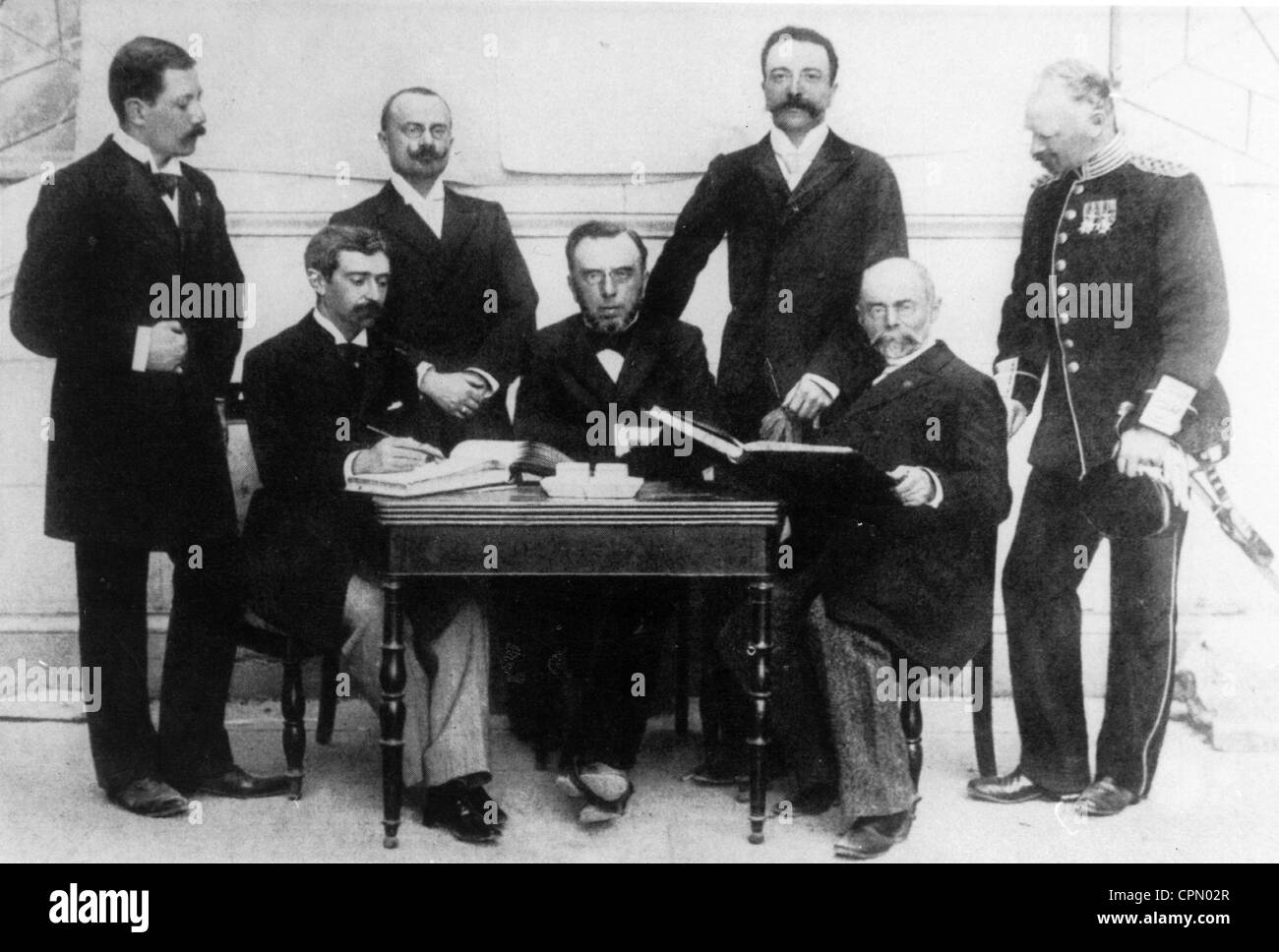 International Olympic Committee, 1896 Stock Photo