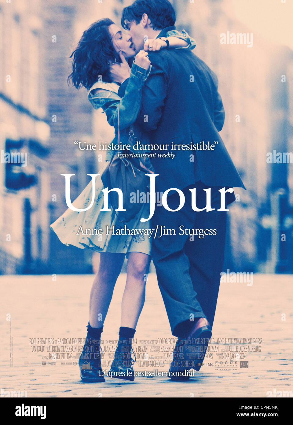 One Day Year 11 Usa Director Lone Scherfig Anne Hathaway Jim Sturgess French Poster Stock Photo Alamy