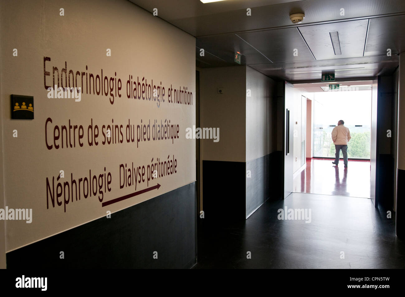 INTERIOR OF A HOSPITAL Stock Photo - Alamy