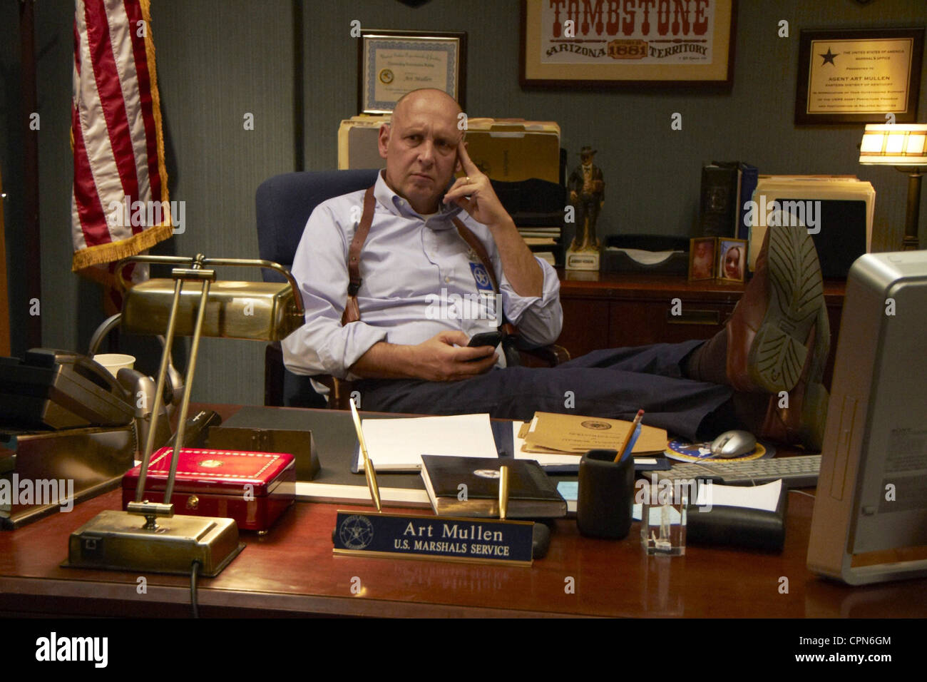 Justified (Season 1 Stock Photo Alamy