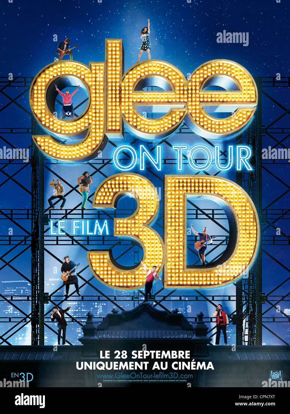 Glee The 3D Concert Movie Stock