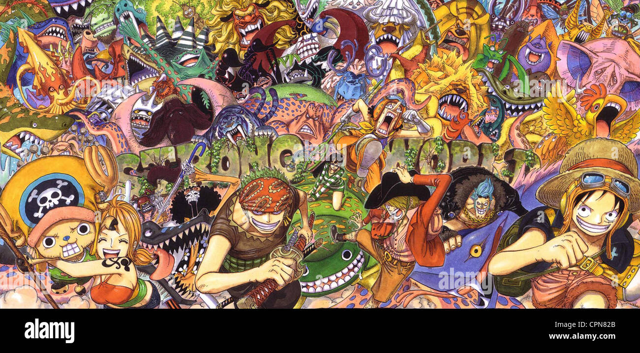 One Piece Film: Strong World Stock Photo - Alamy