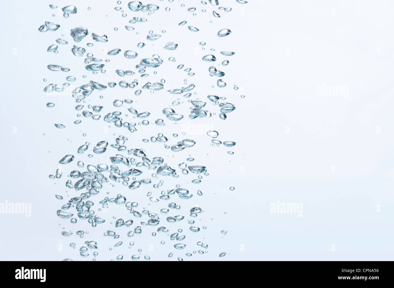 Air bubbles in water Stock Photo Alamy