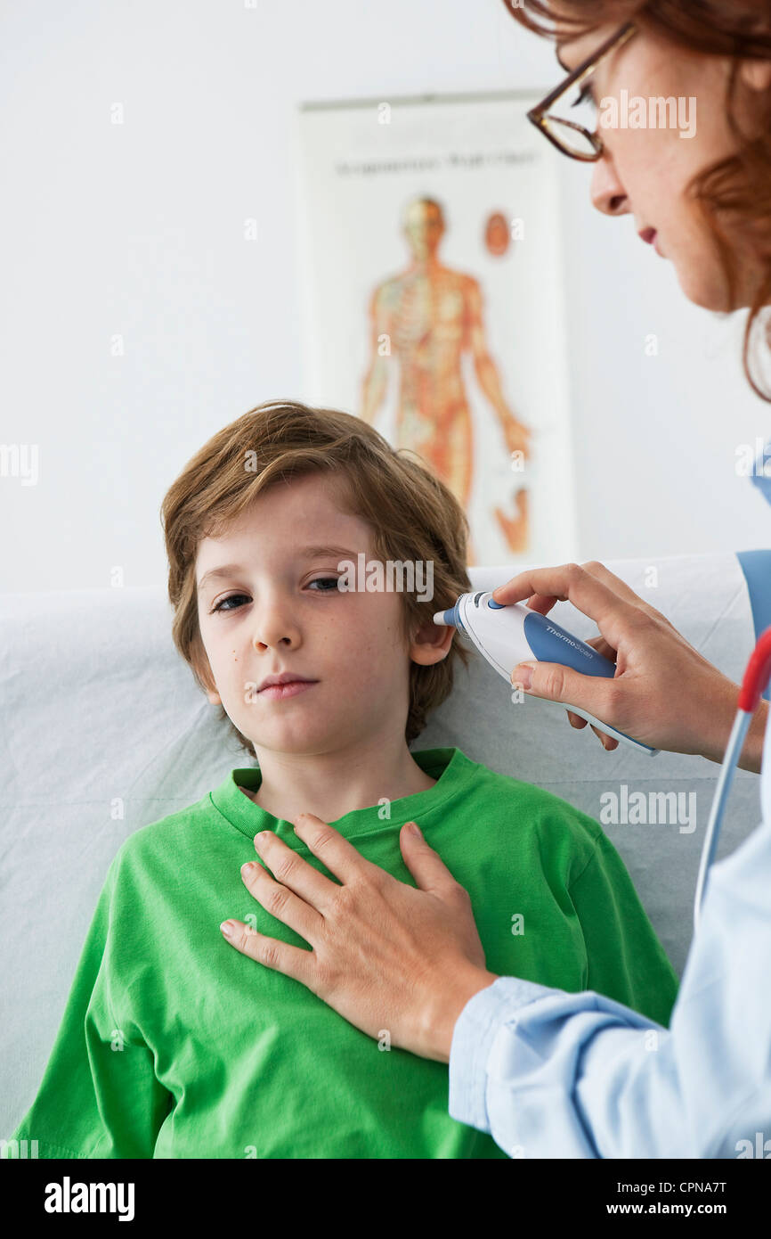 Tympanic thermometer hires stock photography and images Alamy