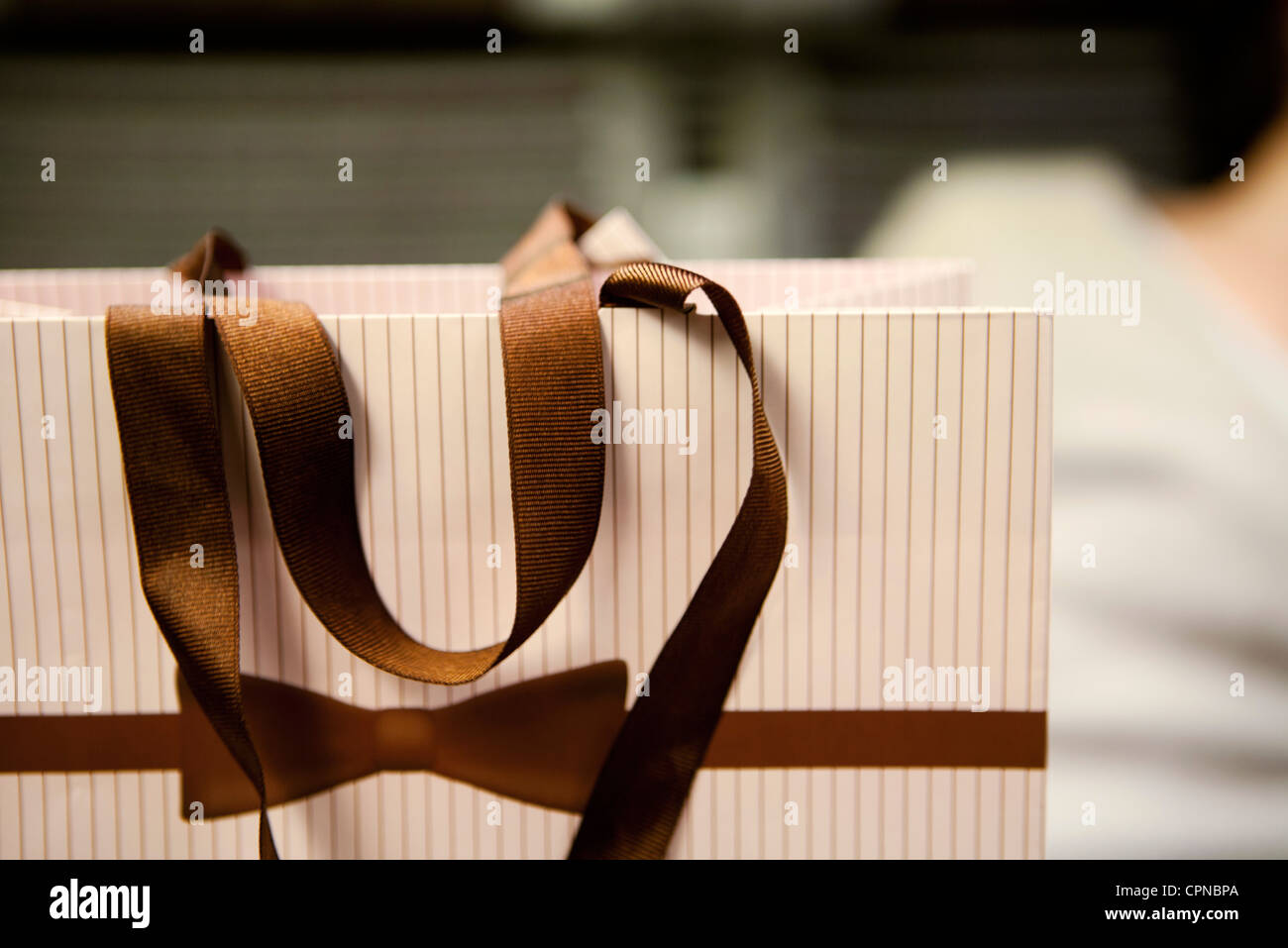 Shopping bag, close-up Stock Photo