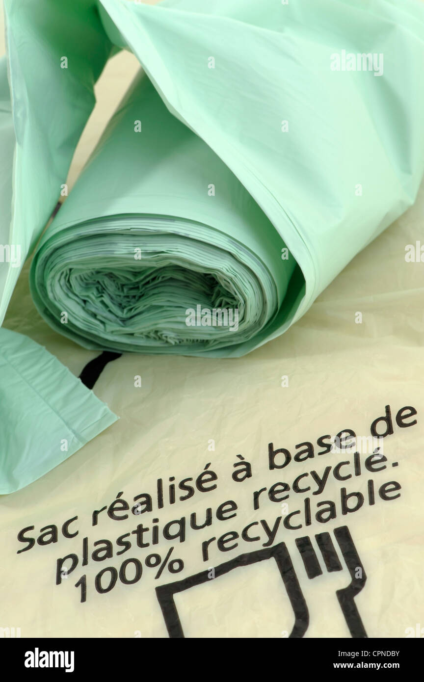 Plastic dustbin bags hires stock photography and images Alamy