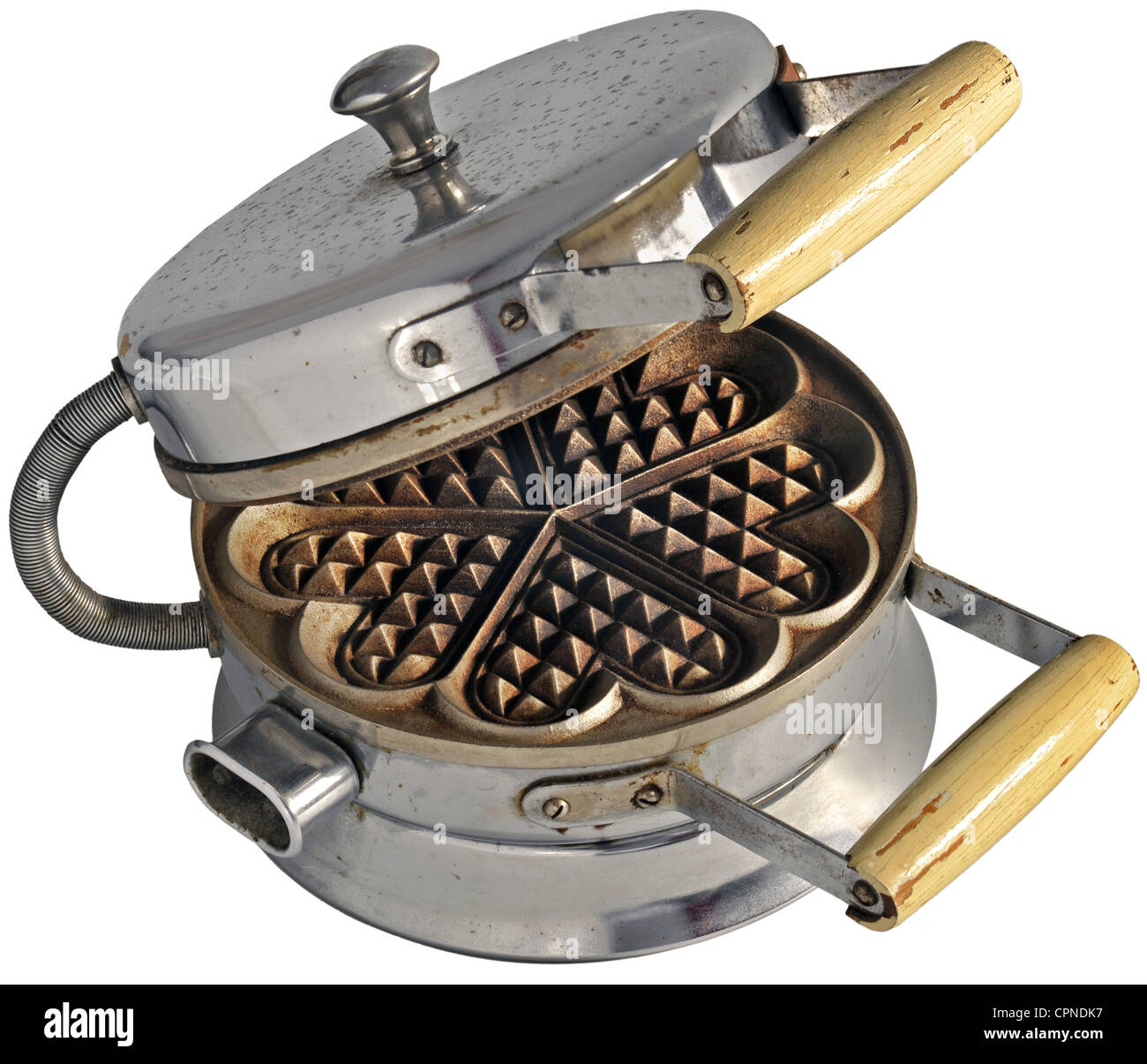 household, kitchen equipment, waffle iron, Germany, circa 1956,  Additional-Rights-Clearences-Not Available Stock Photo - Alamy