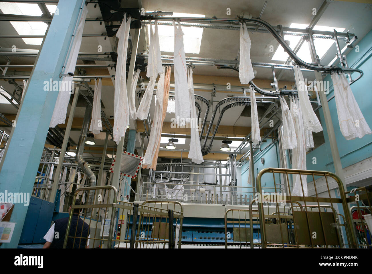 Laundry workers inside hospital hires stock photography and images Alamy