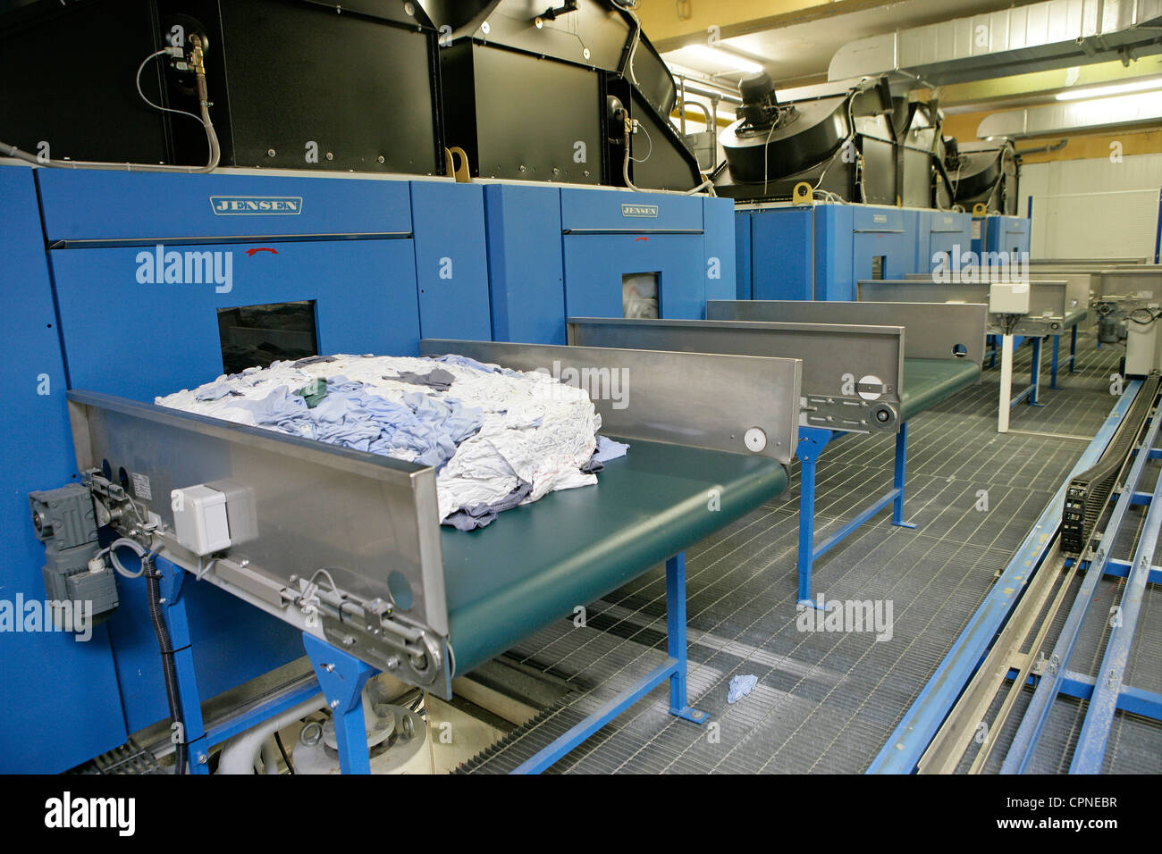 HOSPITAL LAUNDRY Stock Photo Alamy