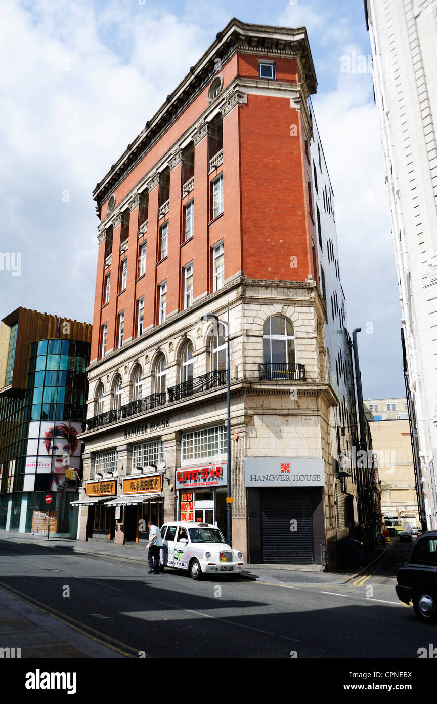 Hanover House in Hanover Street, also known locally as the Cranes Building as it house Cranes