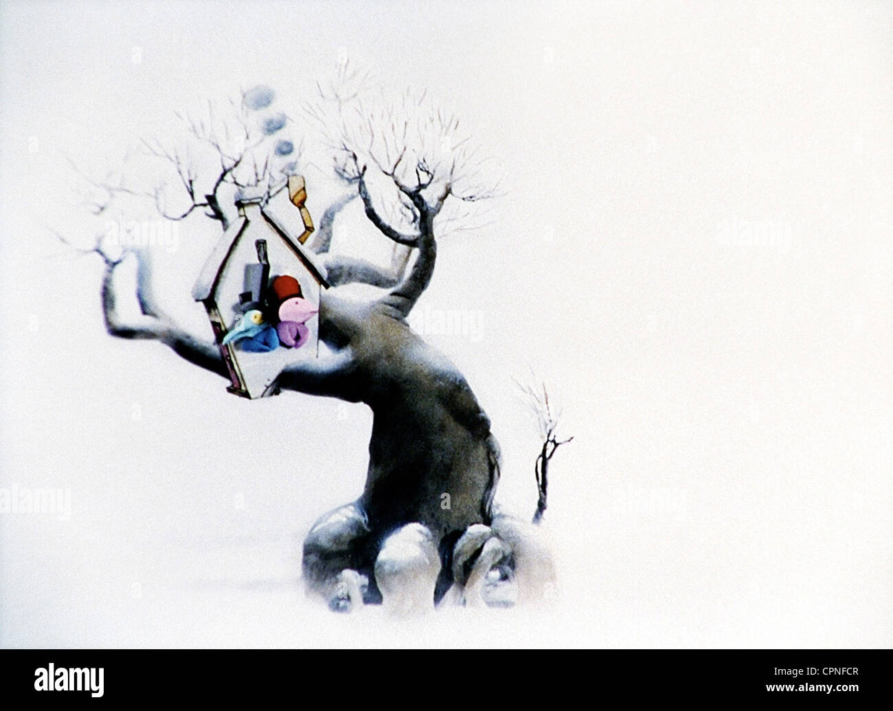 Karo & Piyobupt A House Year : 1993 Japan Director : Koji Yamamura Animation  Stock Photo - Alamy