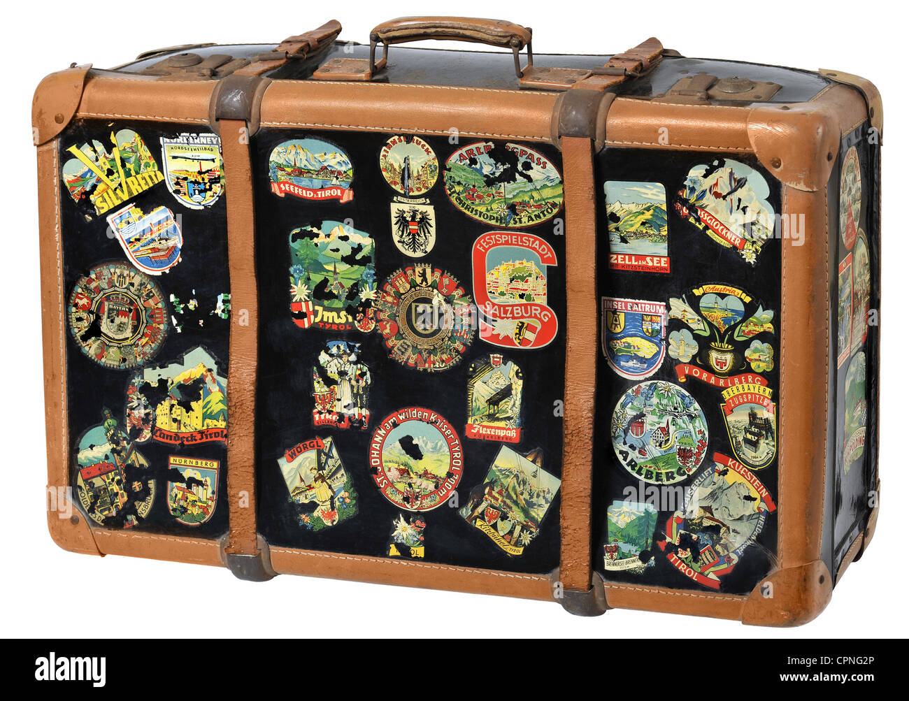 Suitcase sticker -Fotos und -Bildmaterial in hoher Auflösung – Alamy