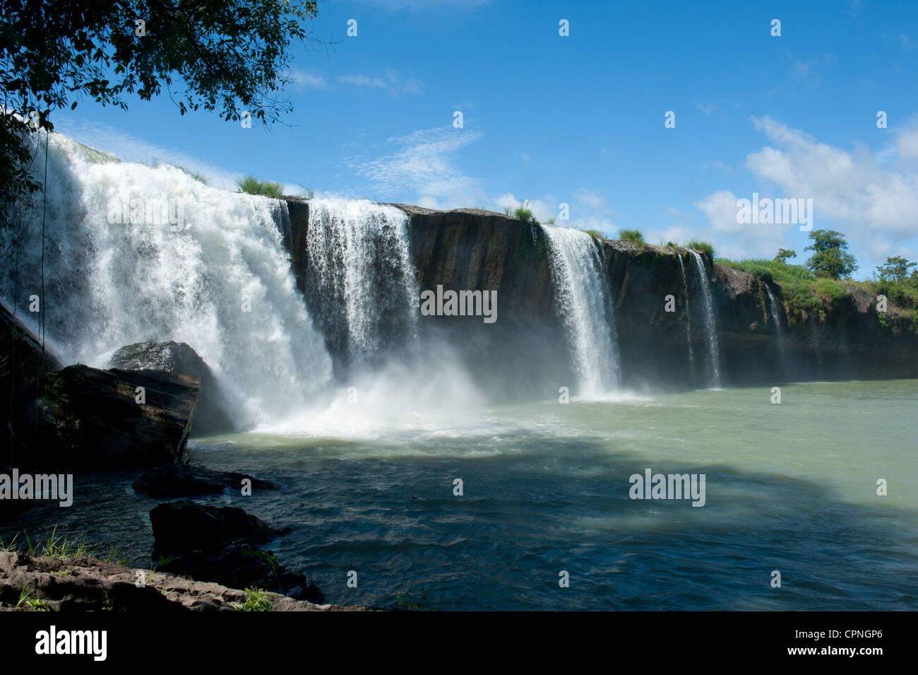 Dray Nur Waterfall Stock Photo
