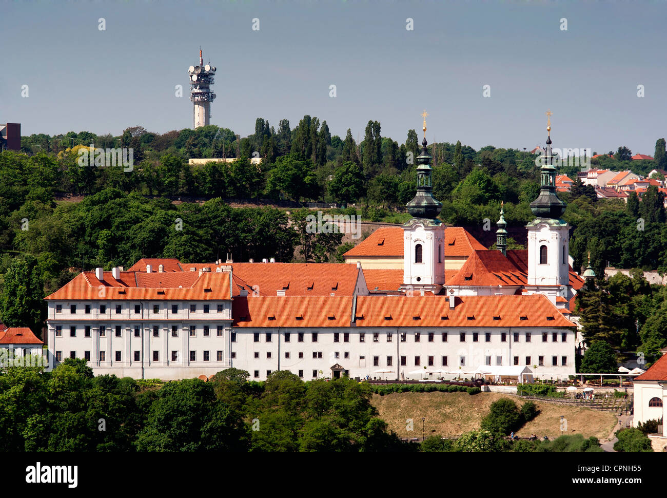 Strahov Monastery, Prague Stock Photo