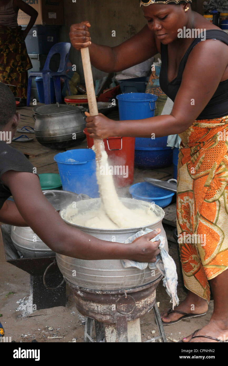 Africa corn food cook hi-res stock photography and images - Alamy