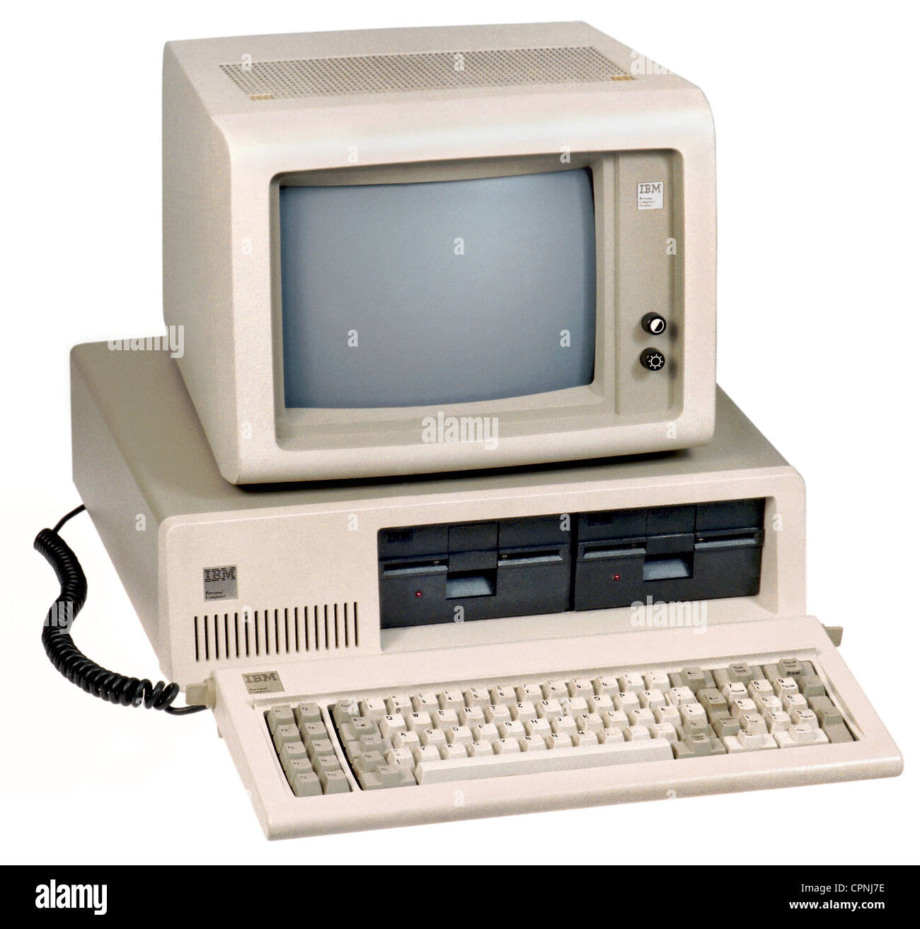 Computing Electronics Computer IBM 5150 PC USA 1981 Historic 