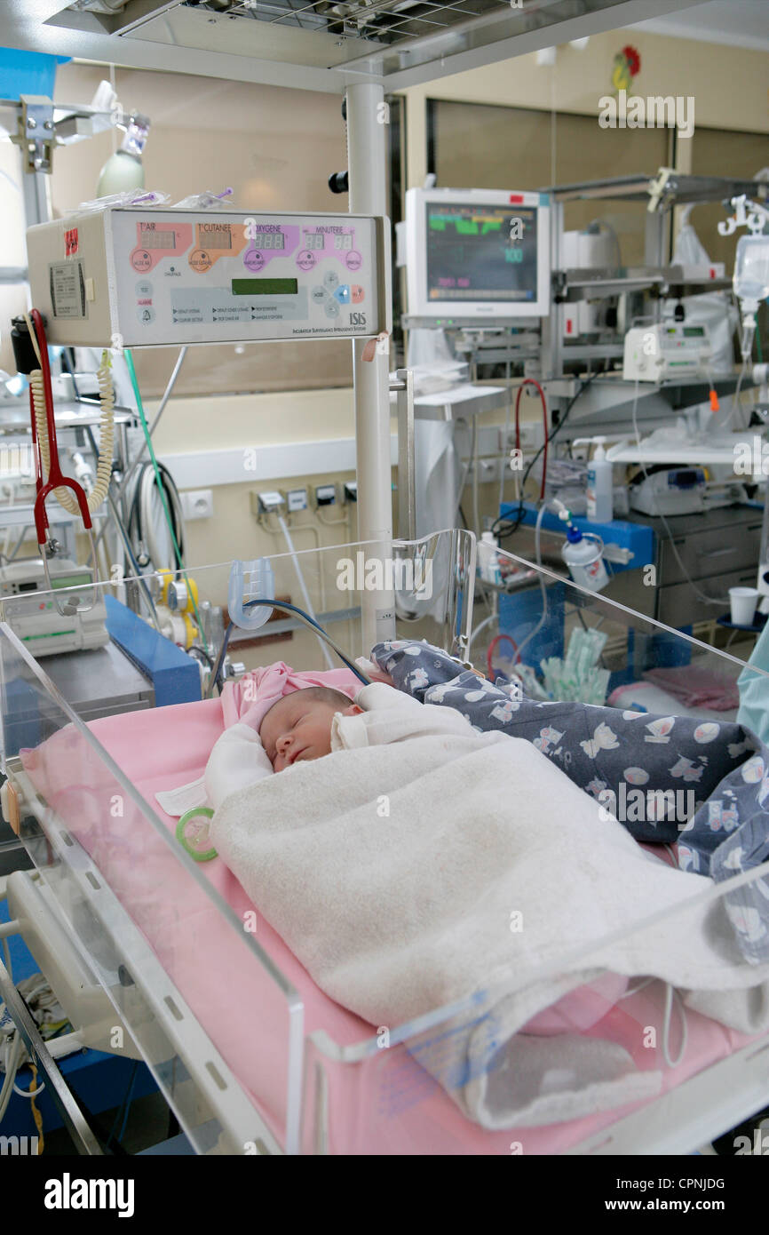 Resuscitation Newborn Baby Stock Photo Alamy
