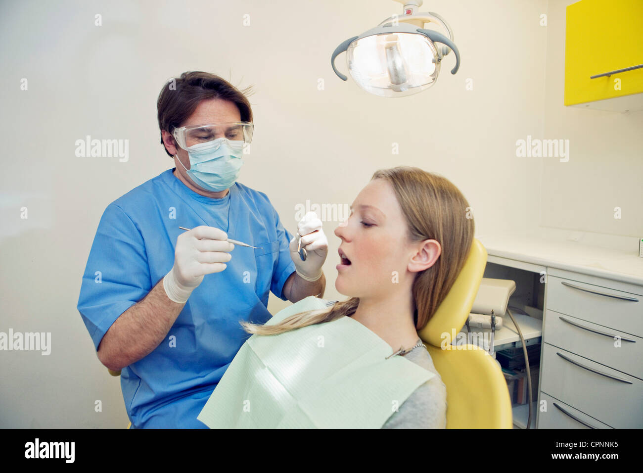 DENTAL CARE, ADOLESCENT Stock Photo Alamy