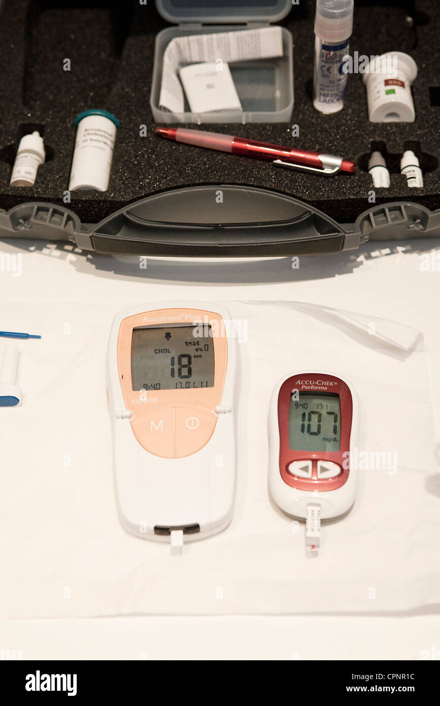 CARDIOVASCULAR RISK SCREENING Stock Photo