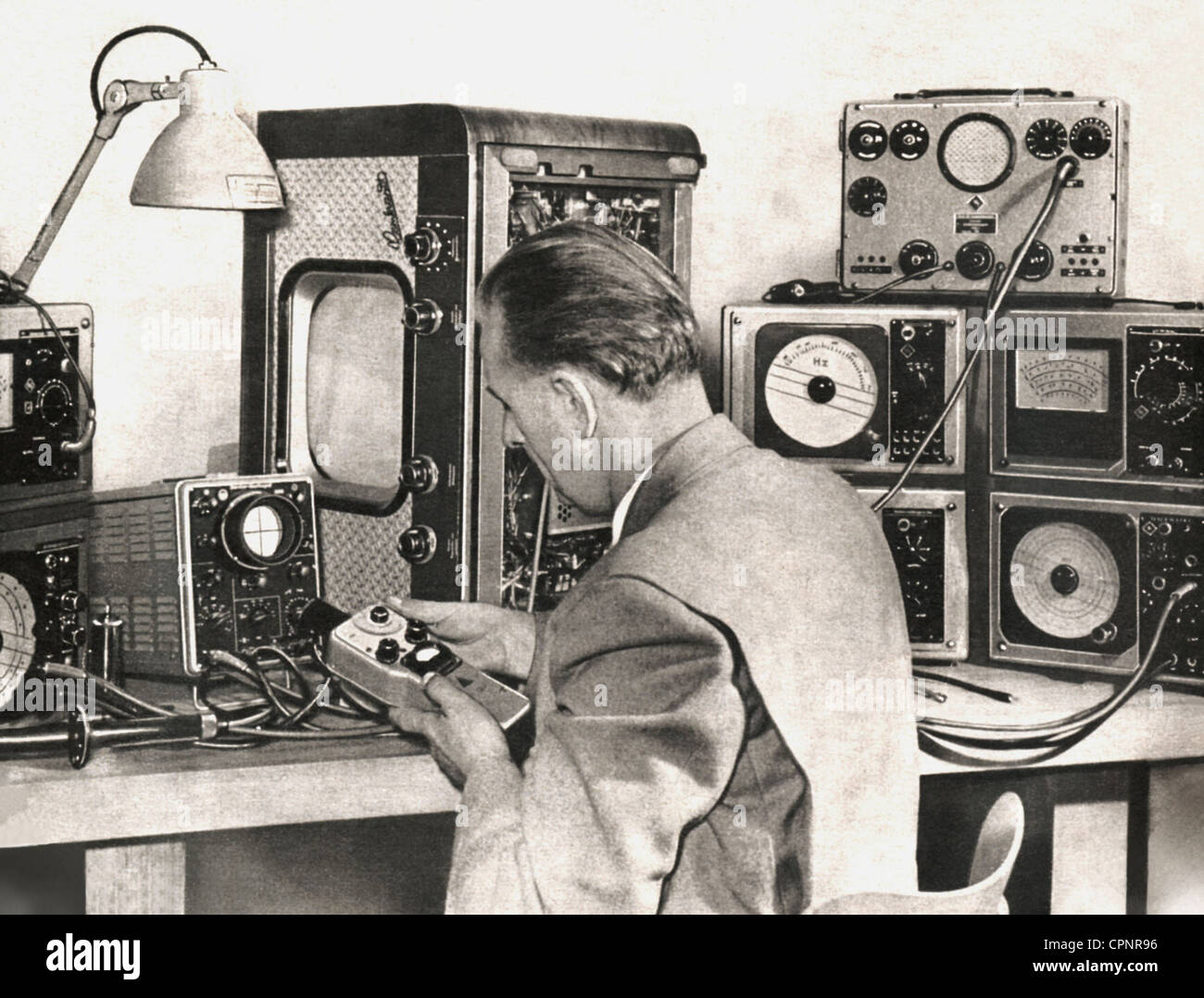 Germany 1950s working hires stock photography and images Alamy