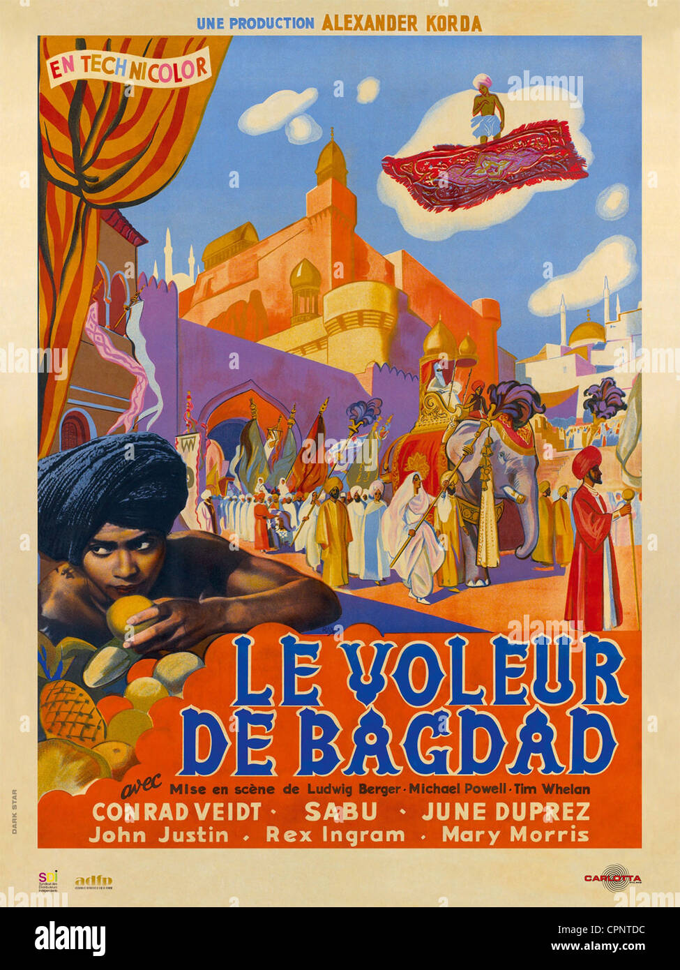 The Thief of Bagdad Stock Photo Alamy