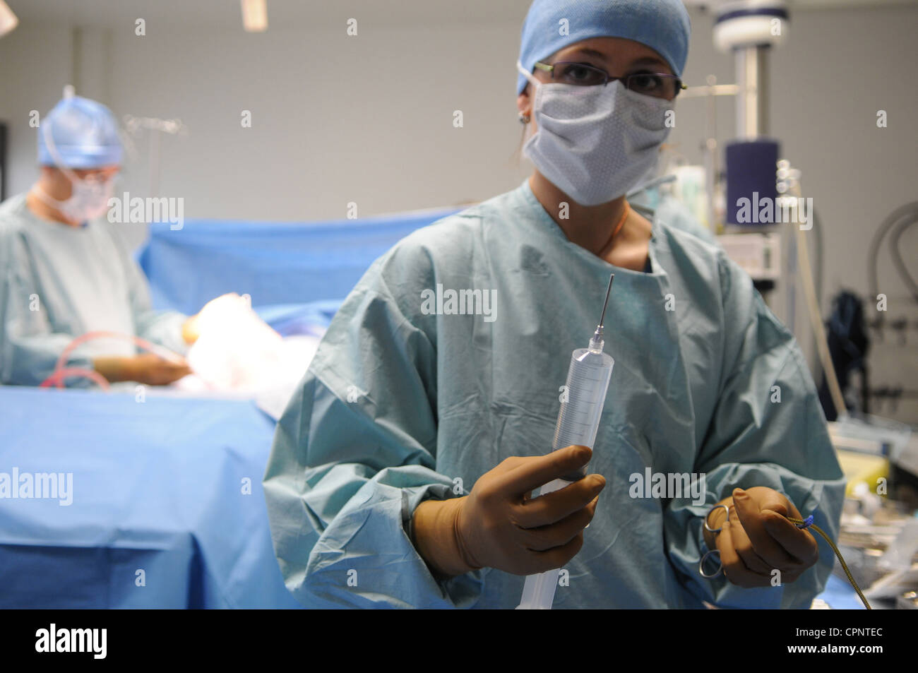 OPERATING ROOM NURSE Stock Photo Alamy OPERATING ROOM NURSE Stock Photo Alamy