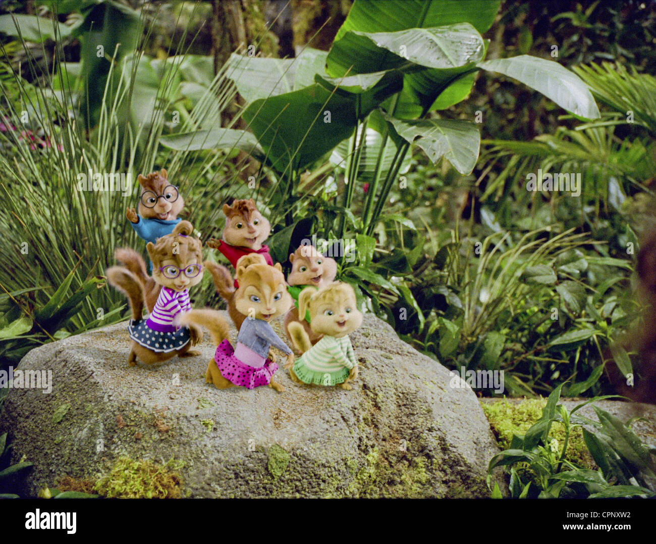 Alvin and the Chipmunks ChipWrecked Stock Photo Alamy