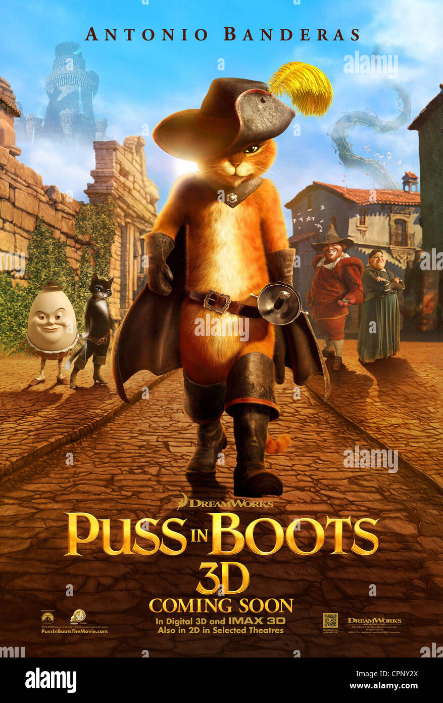 Puss in boots poster hires stock photography and images Alamy