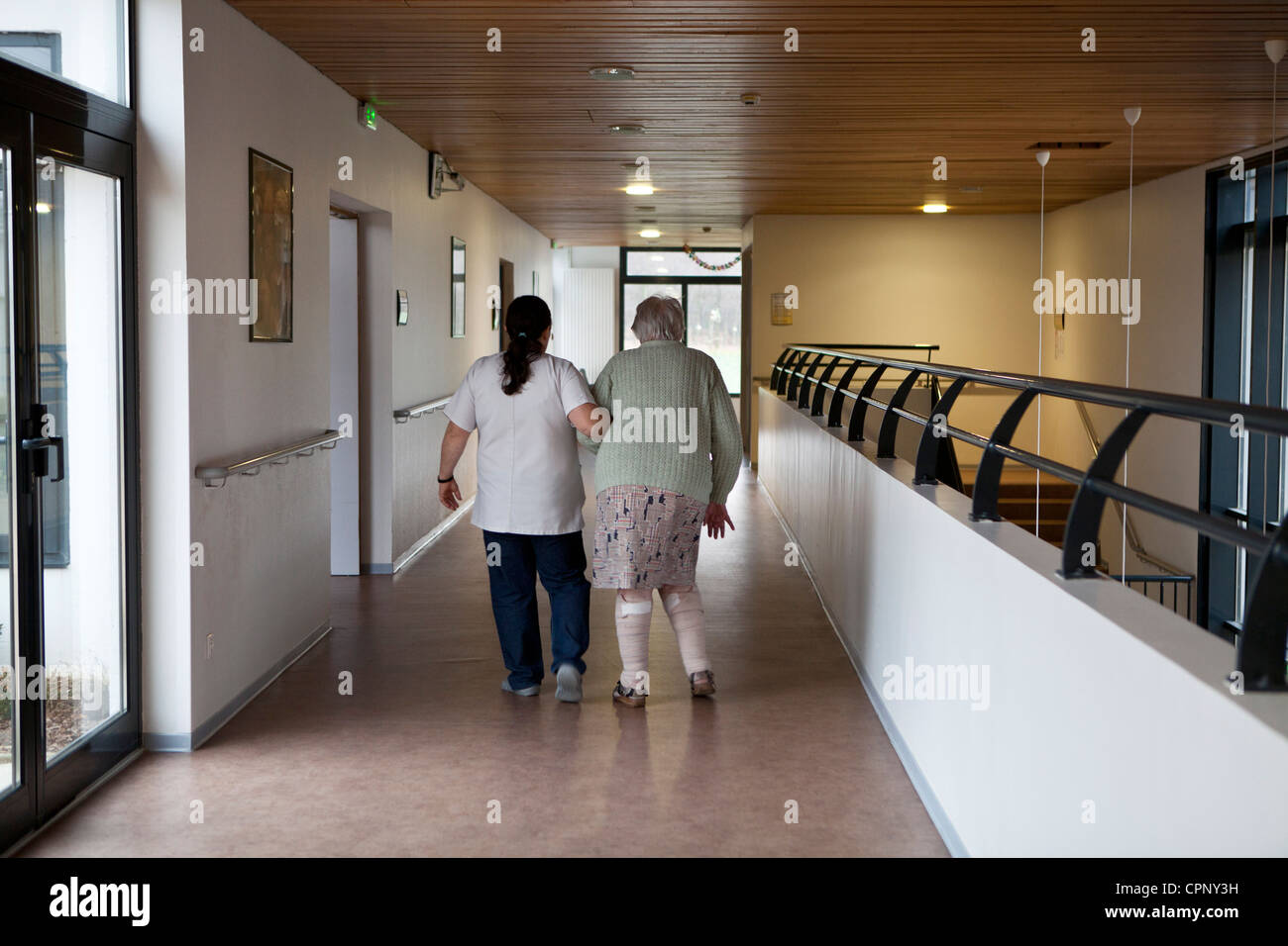 Help old peoples home hi-res stock photography and images - Alamy