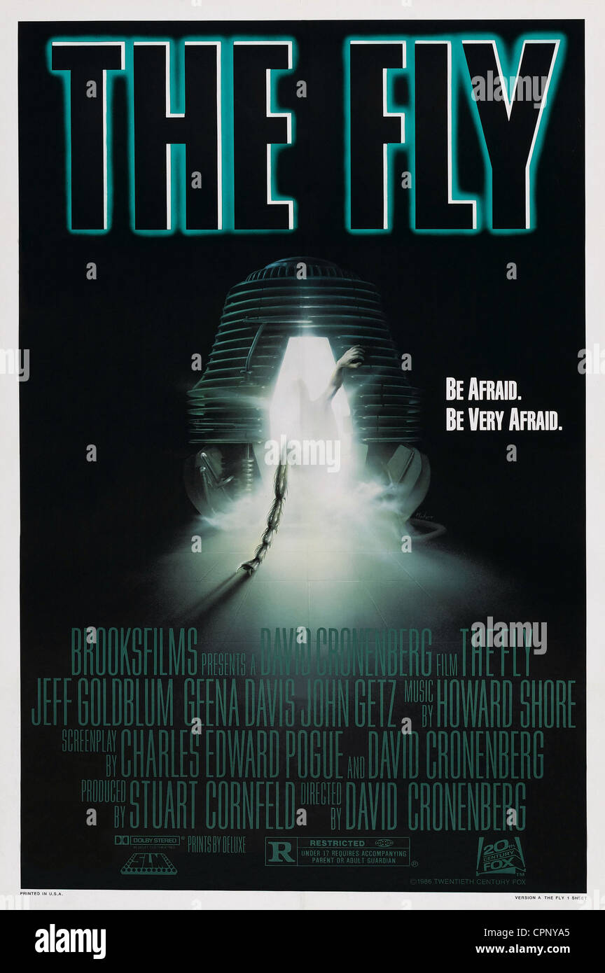 The fly 1986 poster hi-res stock photography and images - Alamy
