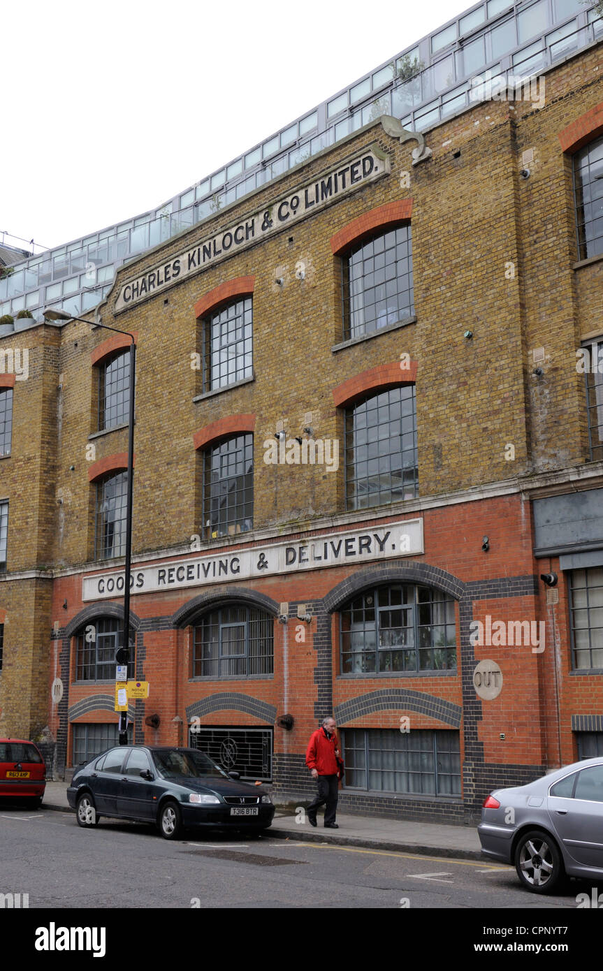 Former wine warehouse of Charles Kinloch & Co. Ltd, London Stock Photo
