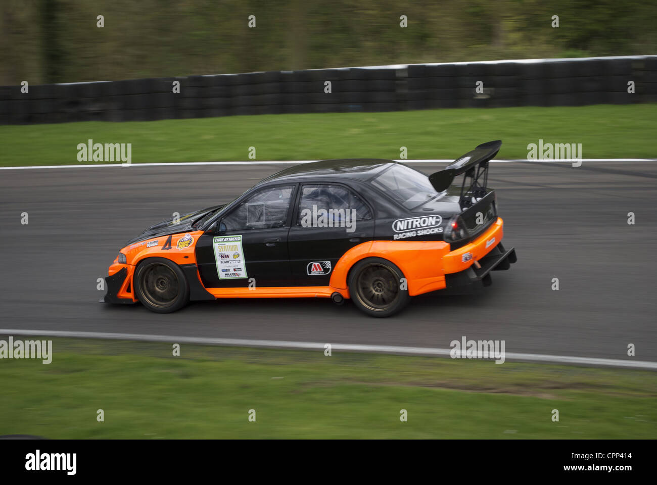 Time Attack  Cadwell Park May 2012 Stock Photo
